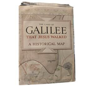 The Land of Galilee That Jesus Walked: A Historical Map Historian Student